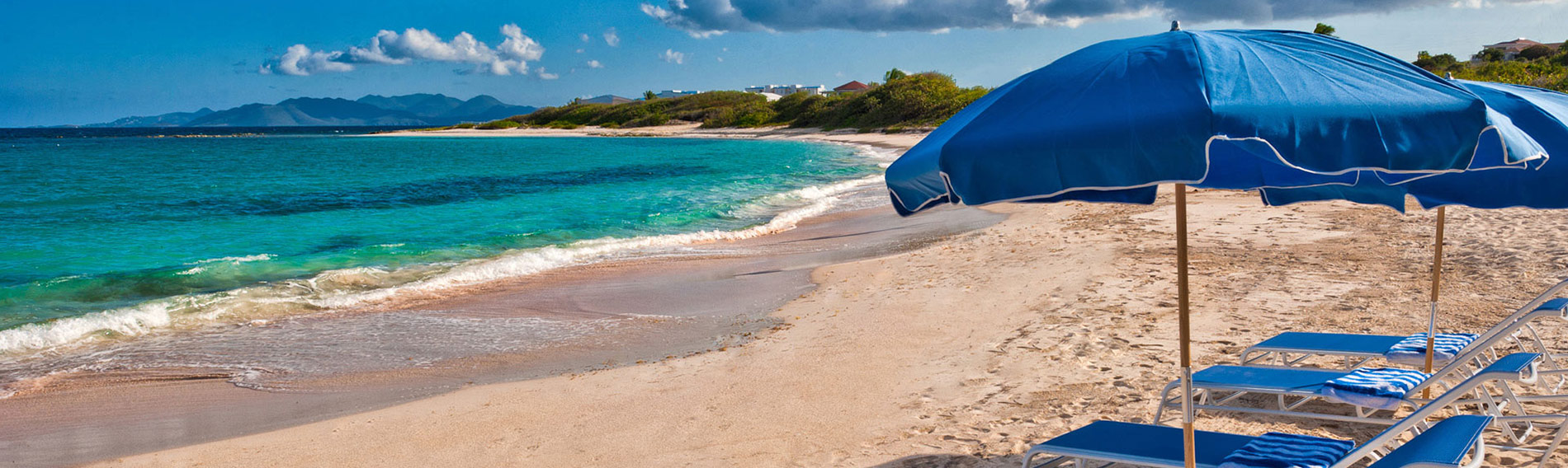 Peaceful Sandy Hill Bay Beach, Anguilla